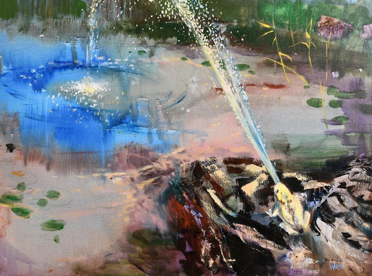 The Frog Pond by Kenneth Webb