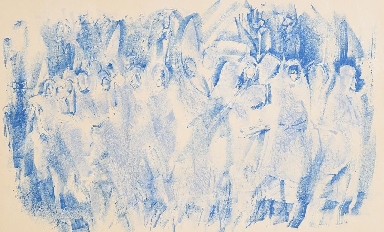 Procession by Louis Le Brocquy