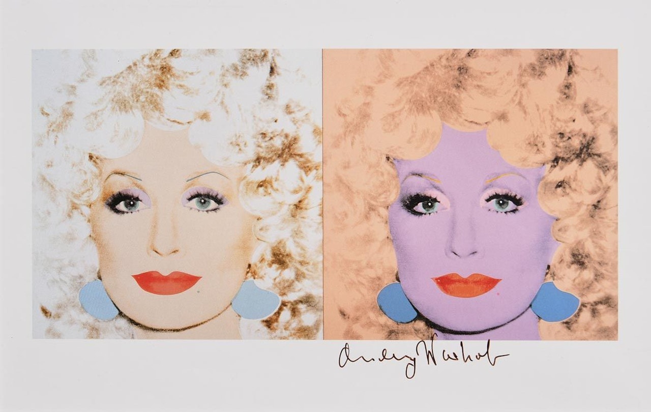 Dolly Parton by Andy Warhol