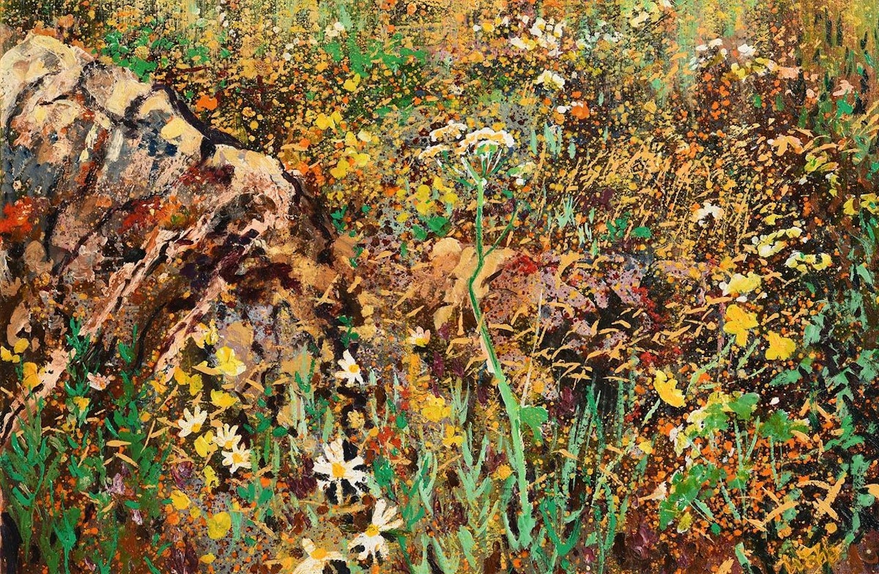 Bog Cotton, Ballinaboy by Kenneth Webb