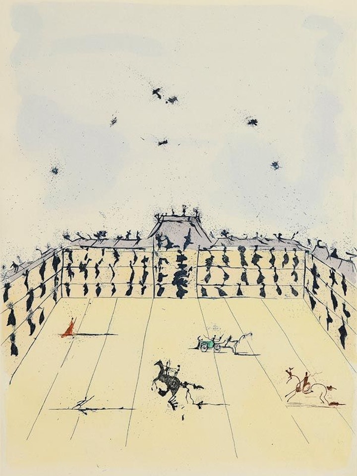 A Place in Spain by Salvador Dali