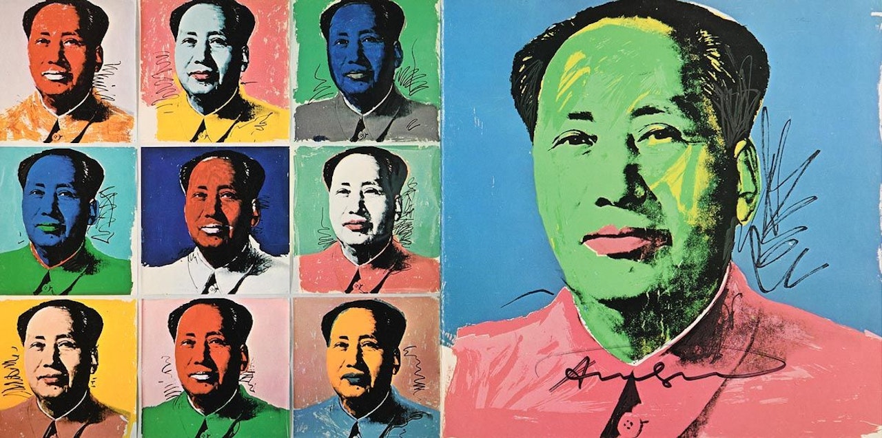 Mao Tse-Tung (Announcement) (Not in F.& S.) by Andy Warhol