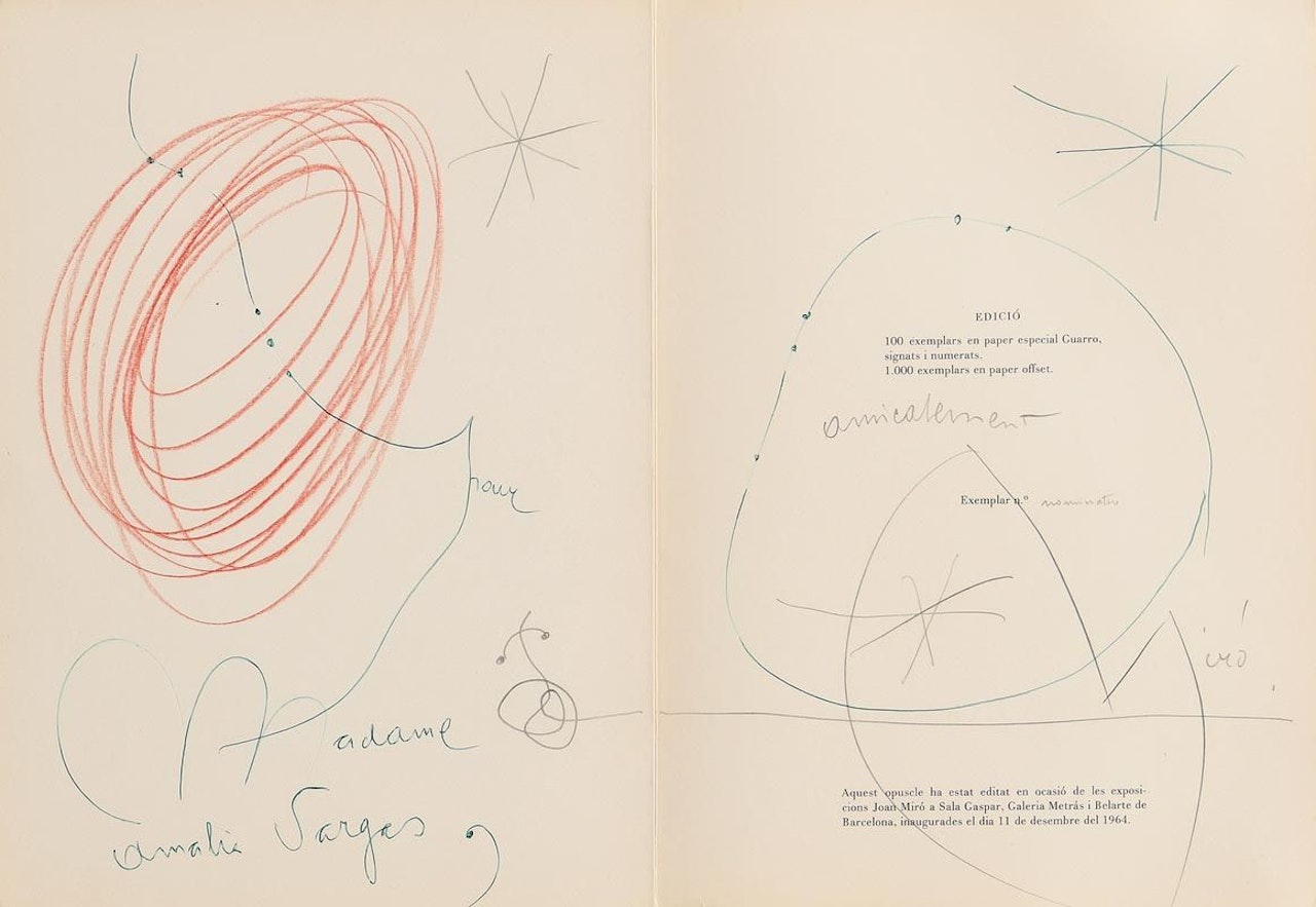 Untitled by Joan Miró
