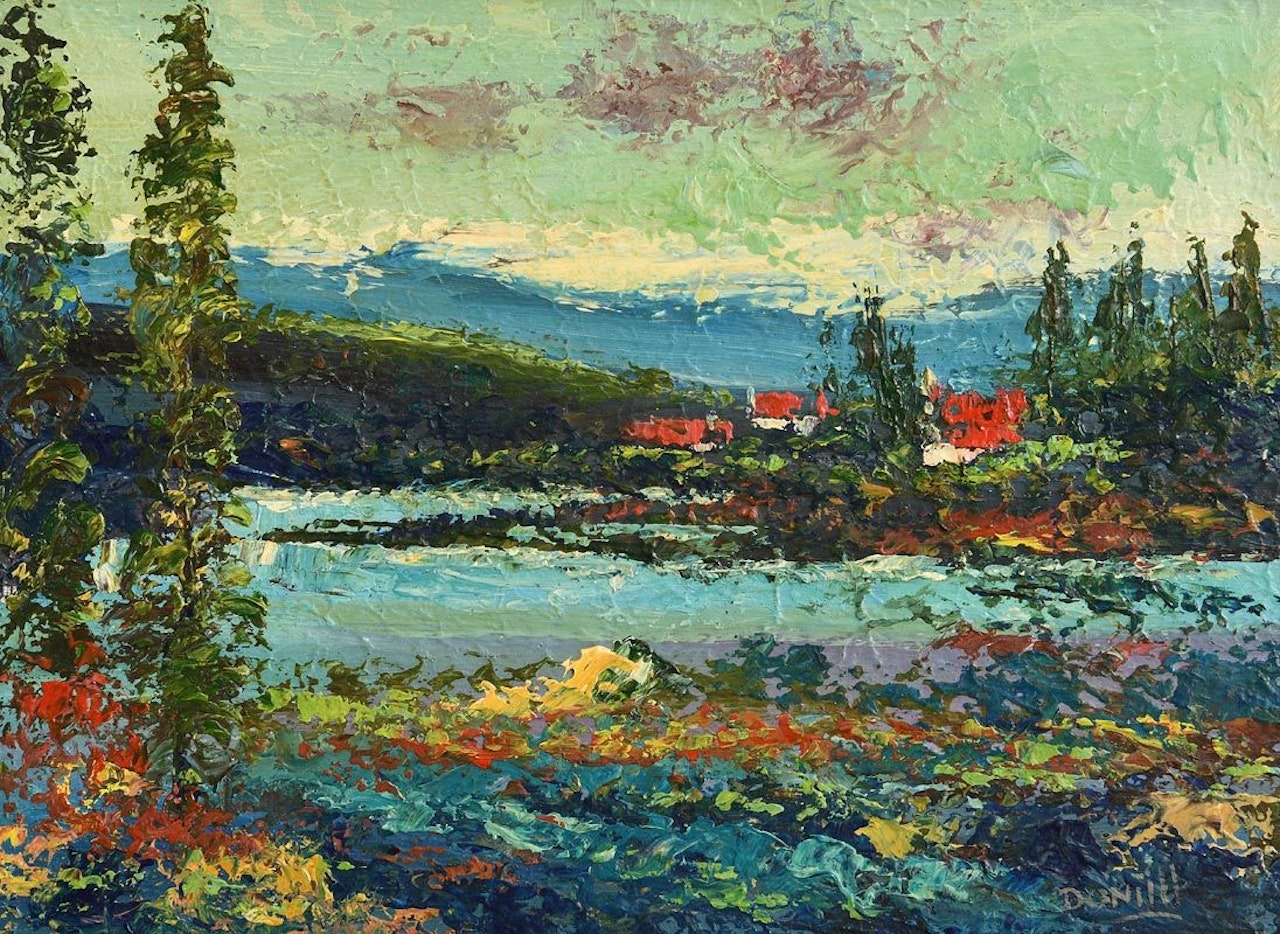 Cottages by the Lake by Daniel O'Neill