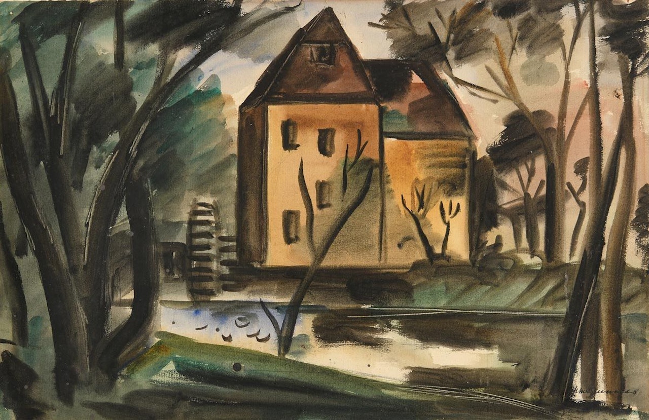 An Old Mill by Norah McGuinness