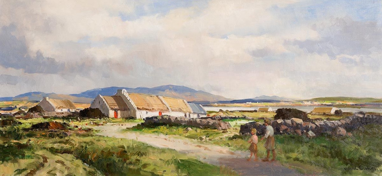 In the Rosses Country, Co.Donegal by Maurice Canning Wilks