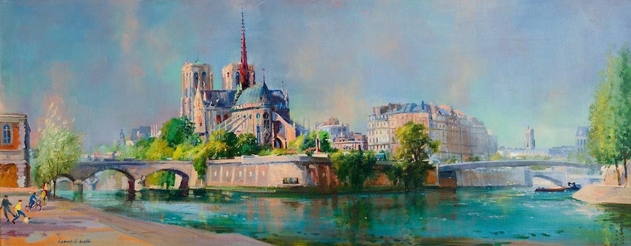 Notre Dame, Paris by Kenneth Webb