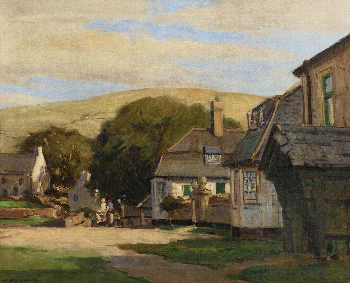 Cushendun Village by Maurice Canning Wilks