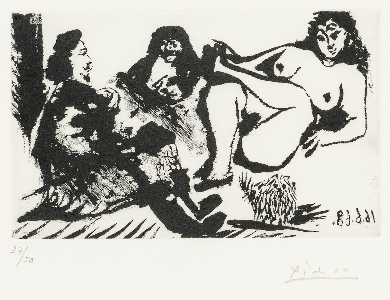 June 16 1968 : 347 Series by Pablo Picasso