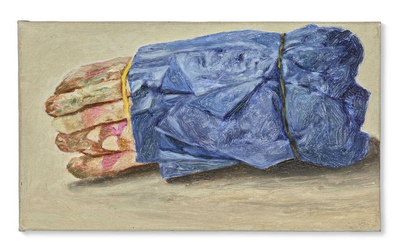 Botte d"asperges (Wrapped Asparagus) by Avigdor Arikha