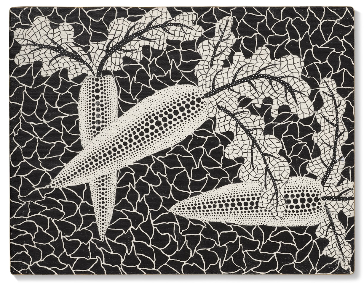 Japanese Radishes by Yayoi Kusama