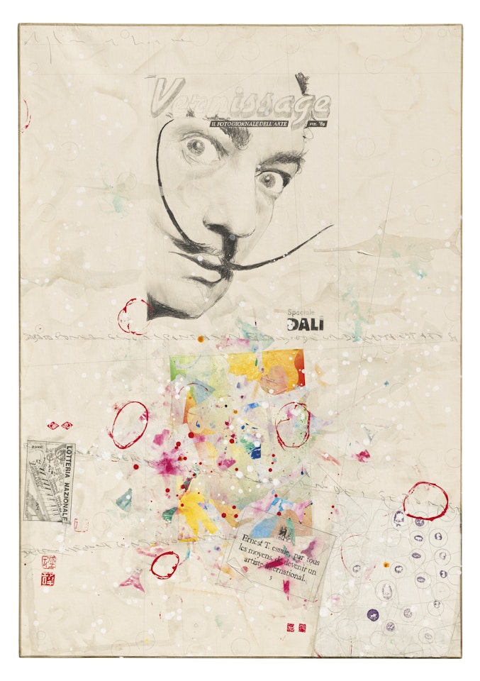 Senza titolo (Speciale Dalí) by Alighiero Boetti