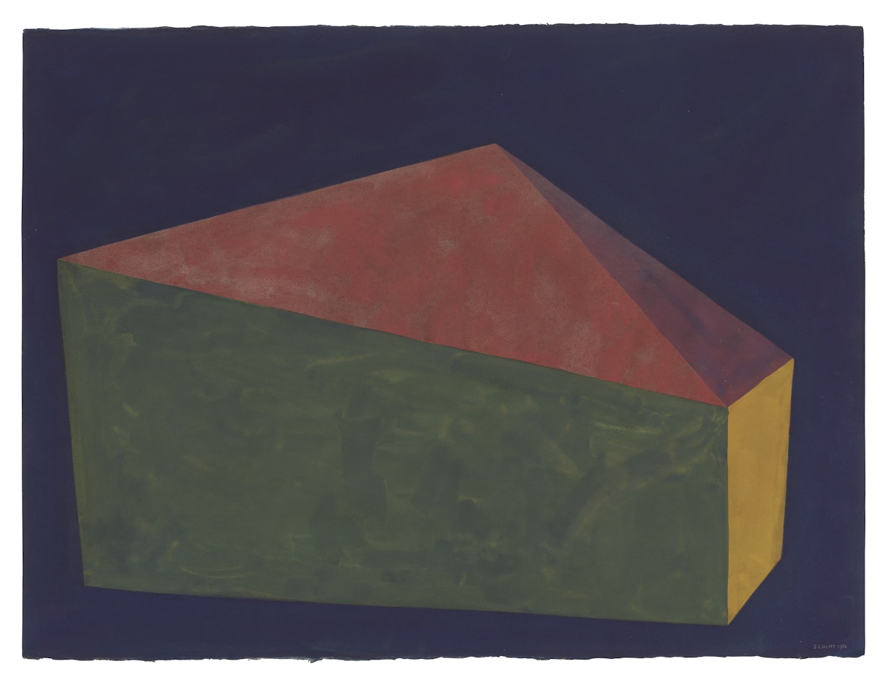 Form Derived from a Cubic Rectangle by Sol LeWitt