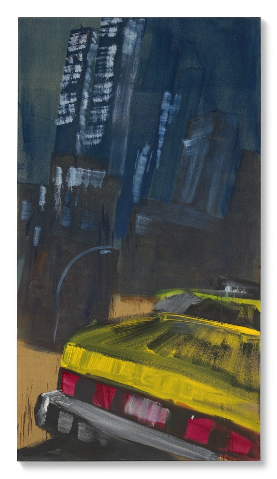 N.Y. Cab by Rainer Fetting