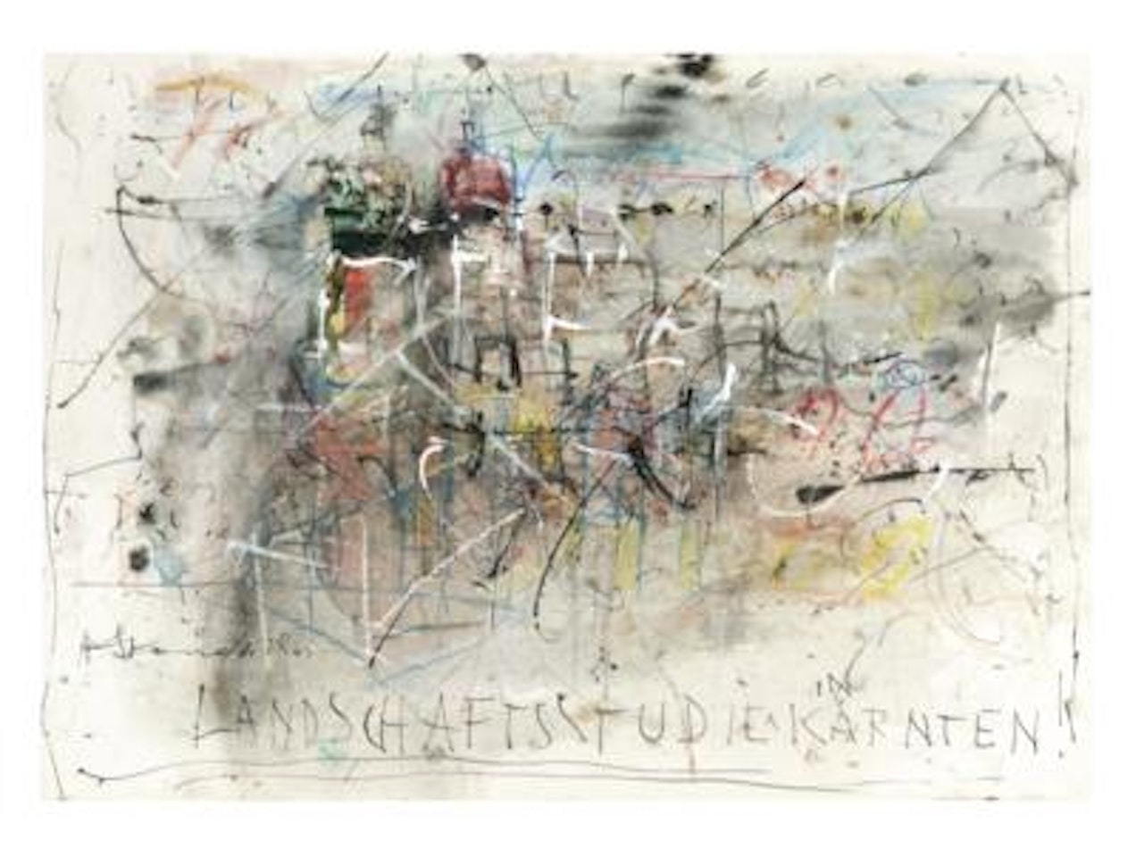 "Lanschaftsstudie in Kärnten!" by Hans Staudacher