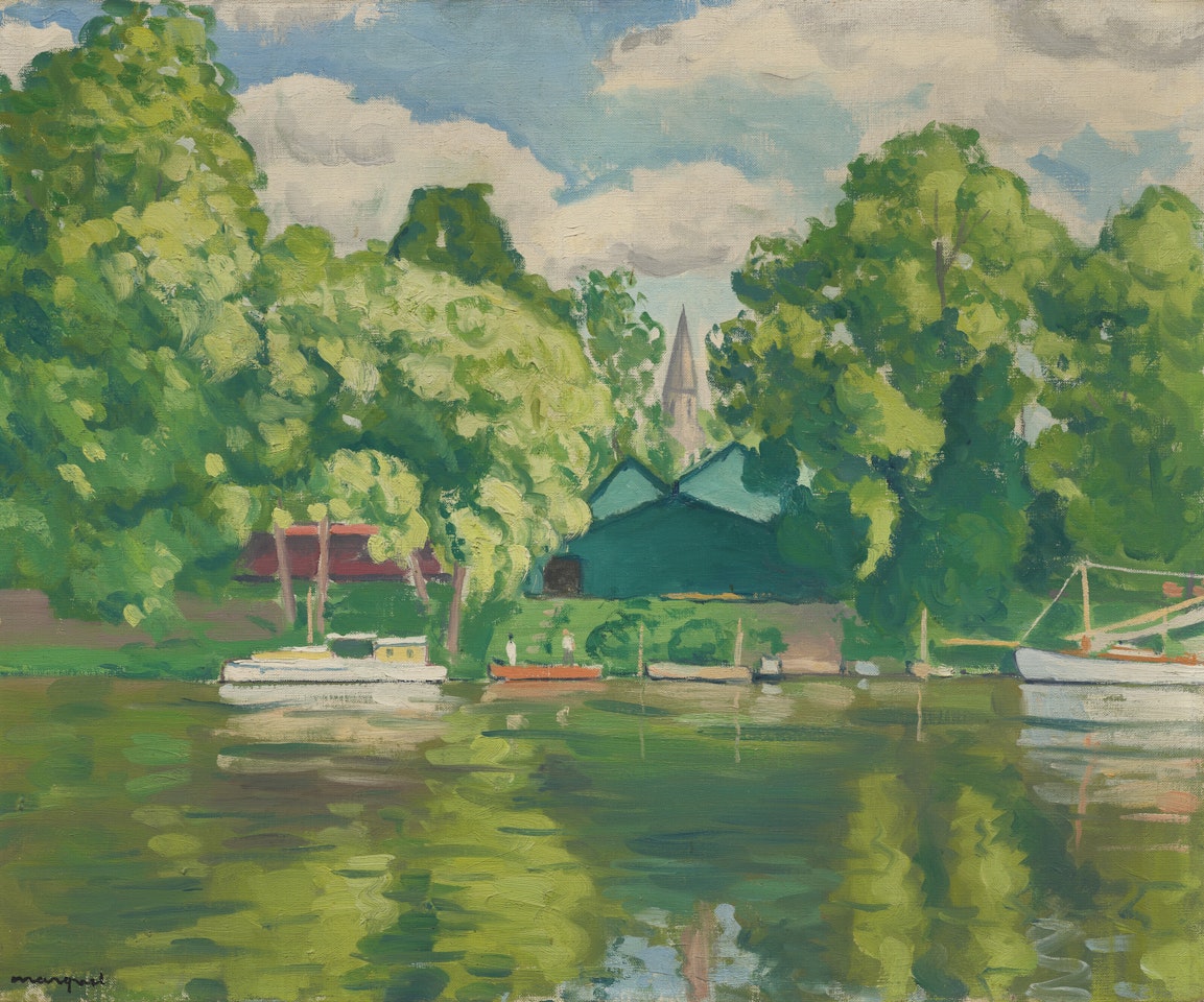 Poissy, le clocher by Albert Marquet
