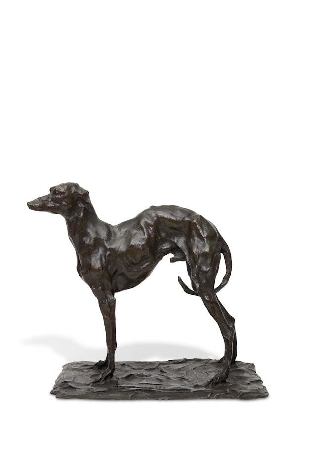 Chien lévrier by Rembrandt Bugatti