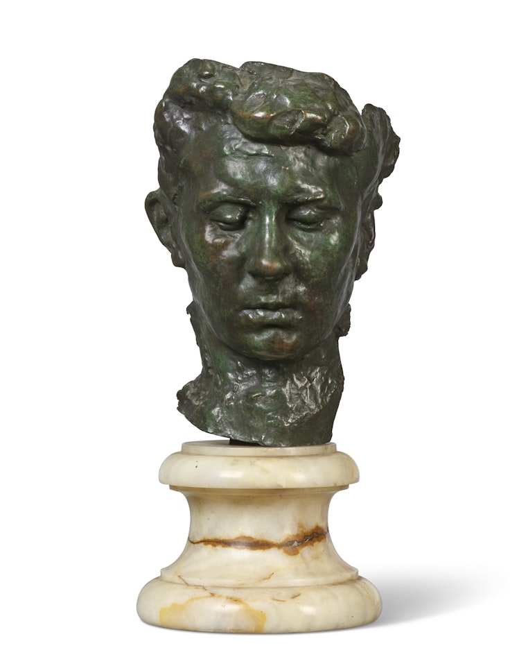 Masque de Madame Rodin dit aussi Masque de Rose Beuret by Auguste Rodin