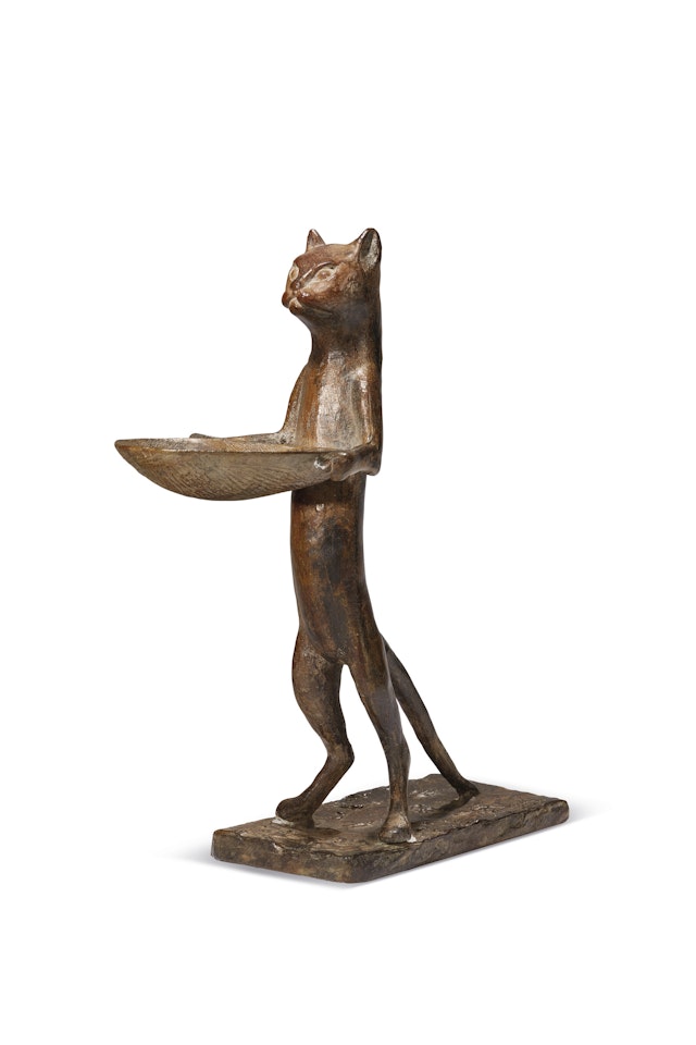 Le chat maître d"hôtel by Diego Giacometti