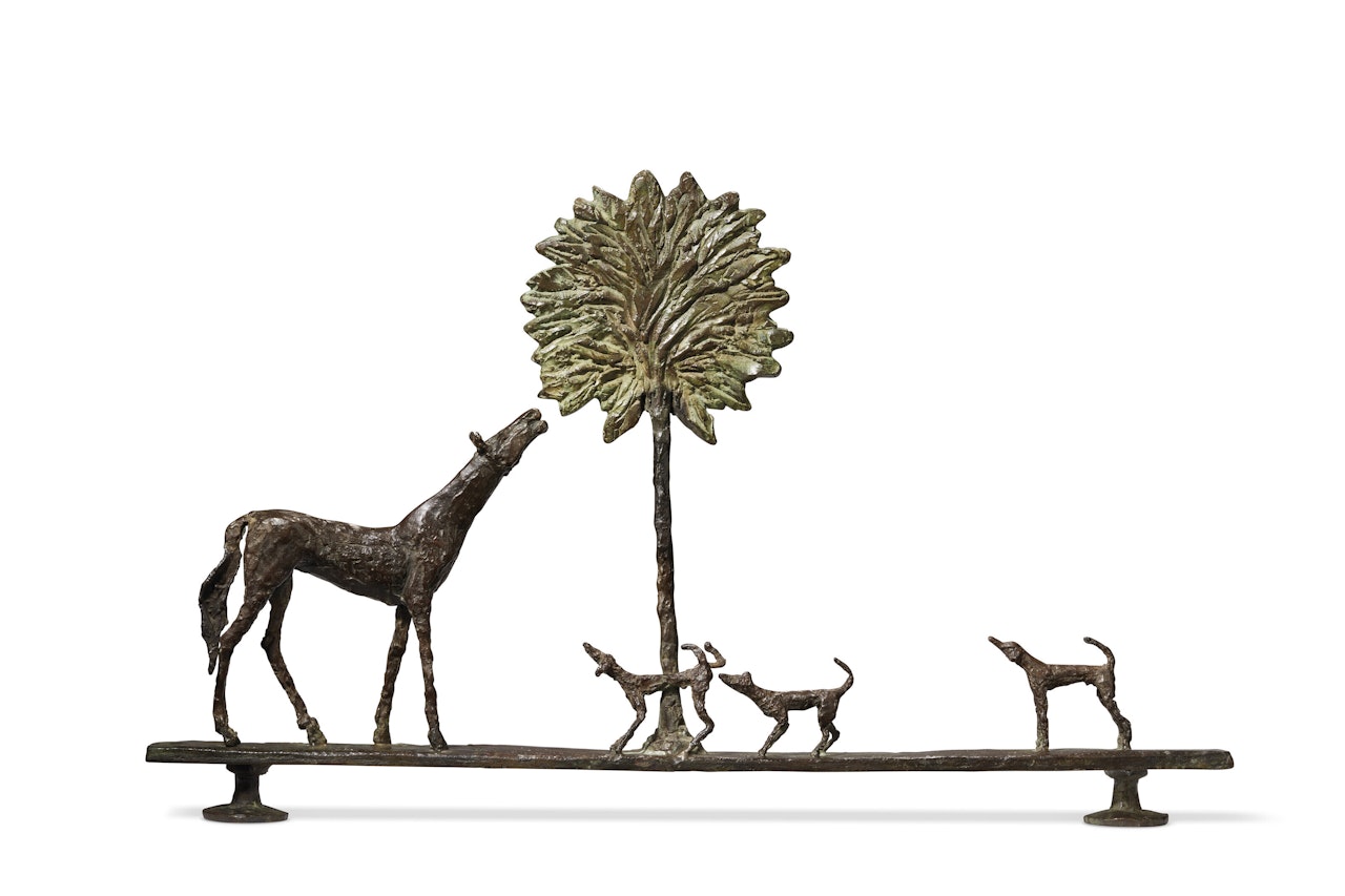 La garniture promenade des amis by Diego Giacometti