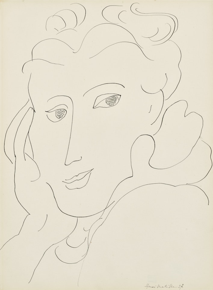 Portrait de femme by Henri Matisse