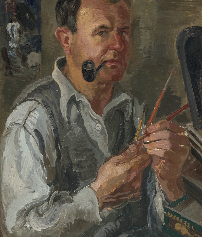 Self-Portrait by George Grosz