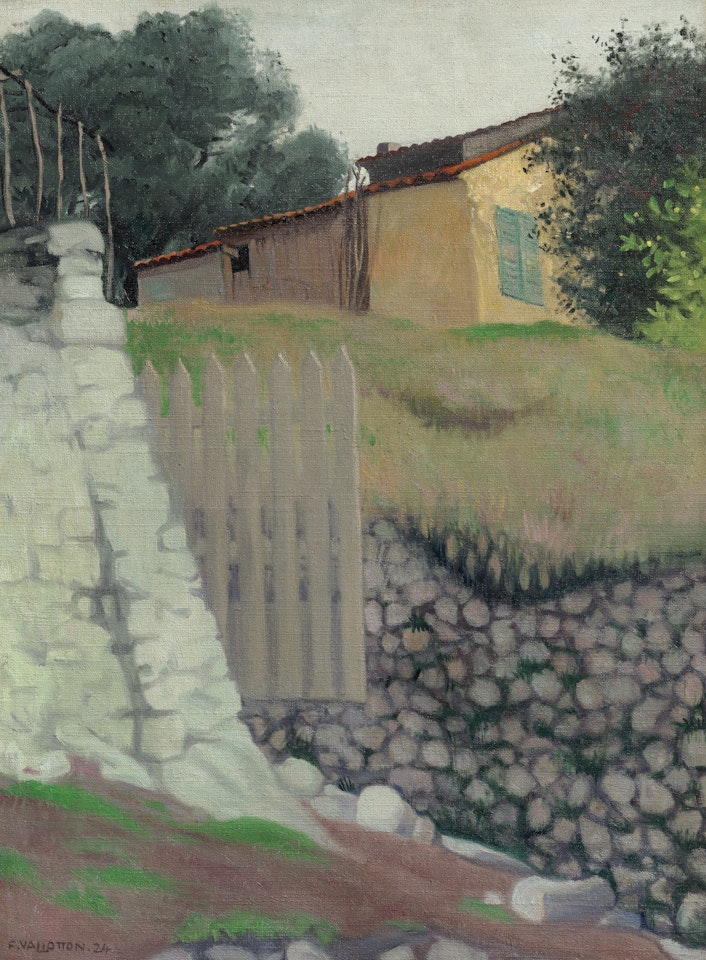 La claire-voie, Menton by Félix Vallotton
