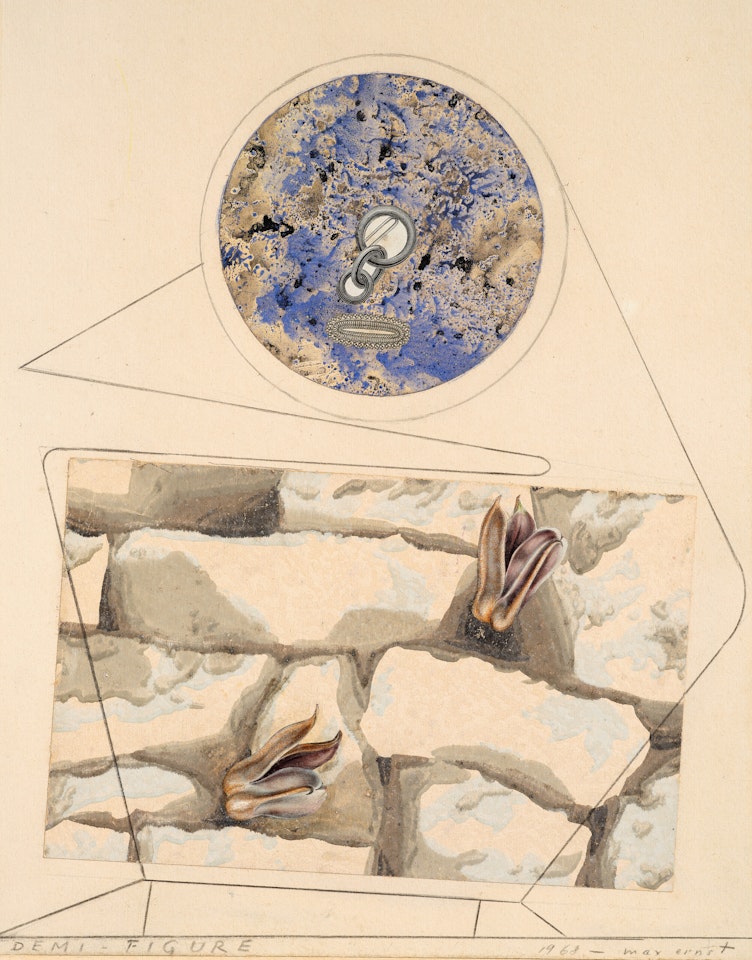 Demi-figure by Max Ernst