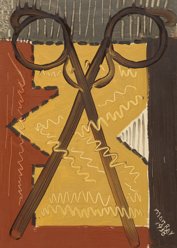 Ciseaux-lunettes by Man Ray
