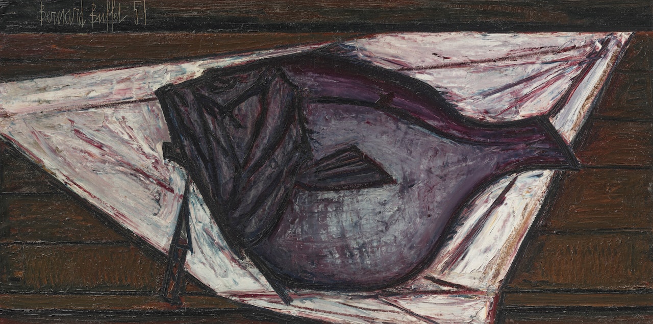 Nature morte au Saint-Pierre by Bernard Buffet