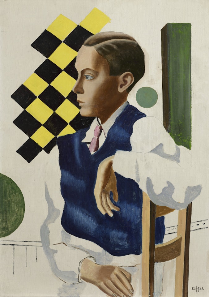 Portrait du fils Bignou by Fernand Leger