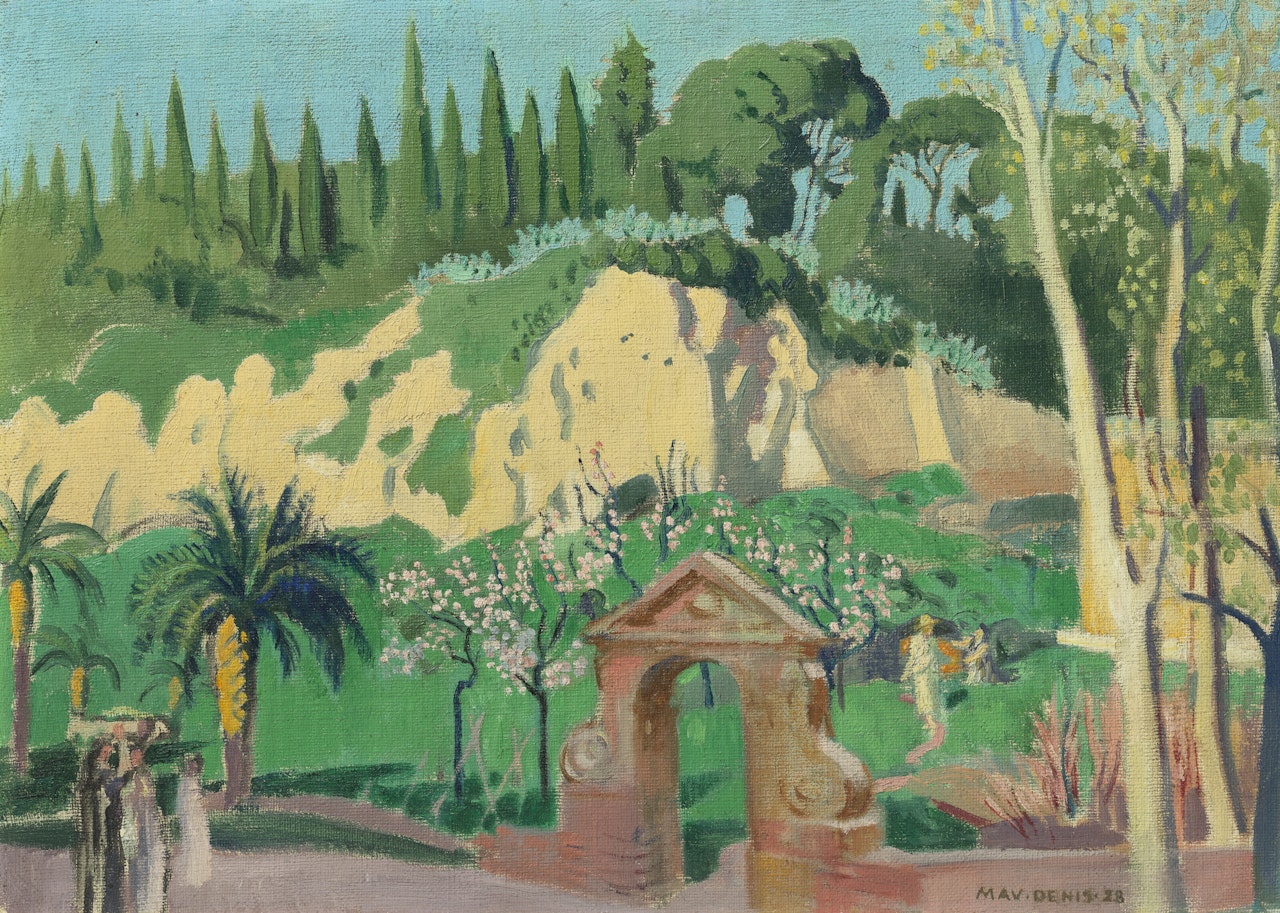 Vue de la Villa Balestra by Maurice Denis