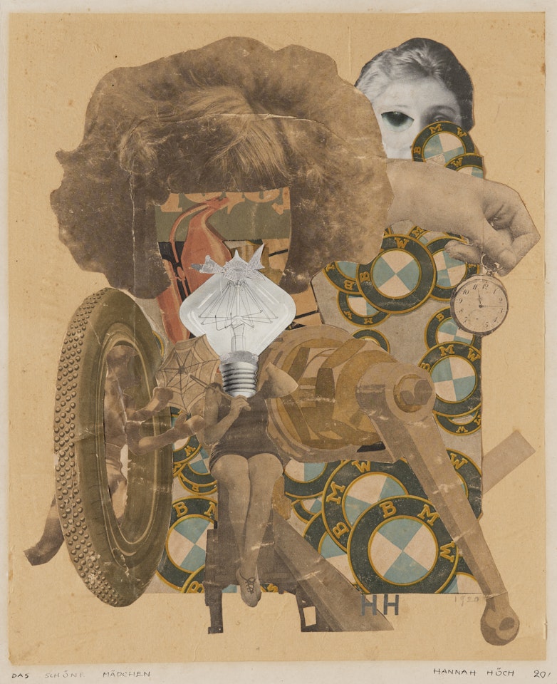 Das schöne Mädchen (The Beautiful Girl) by Hannah Höch