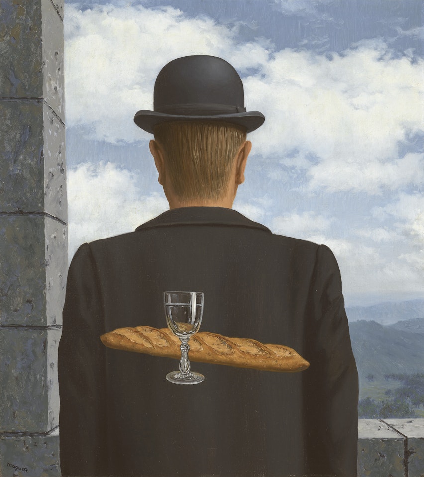 L"ami intime by René Magritte