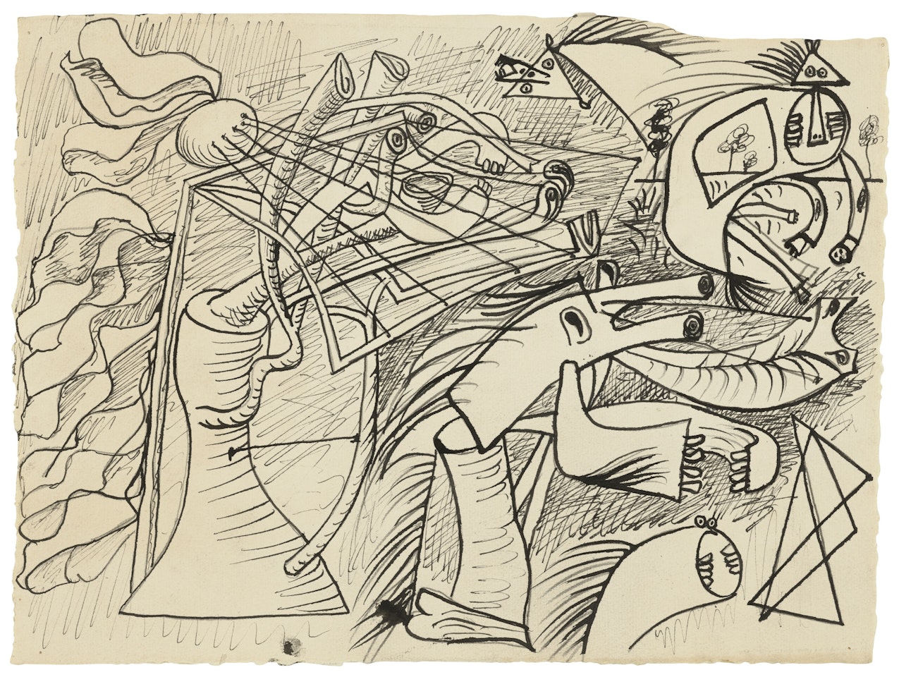 Composition by Pablo Picasso