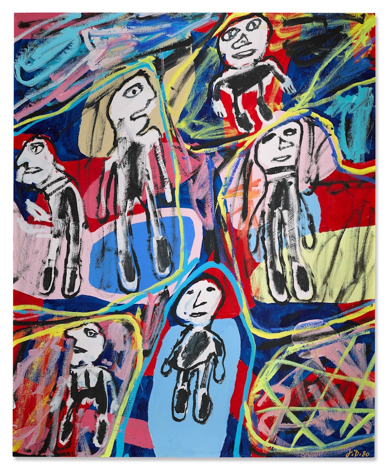 Zône habitée by Jean Dubuffet