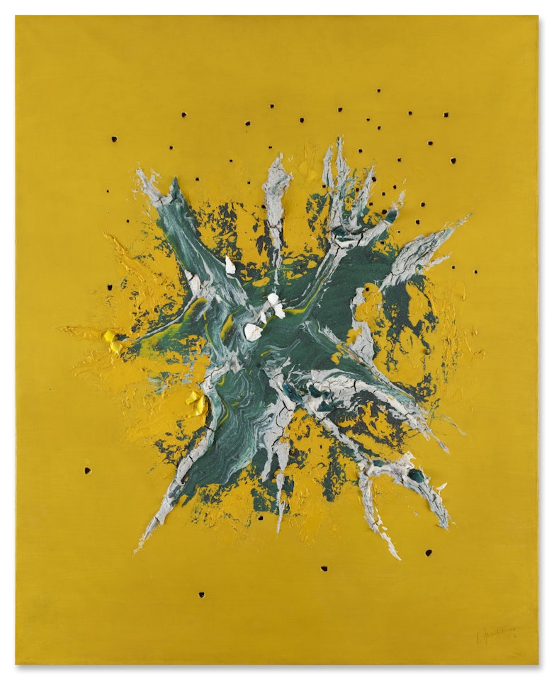 Concetto Spaziale by Lucio Fontana