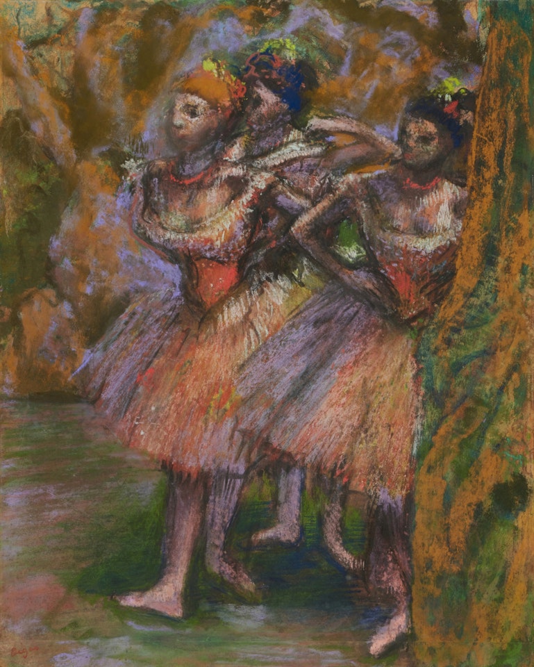 Trois danseuses by Edgar Degas