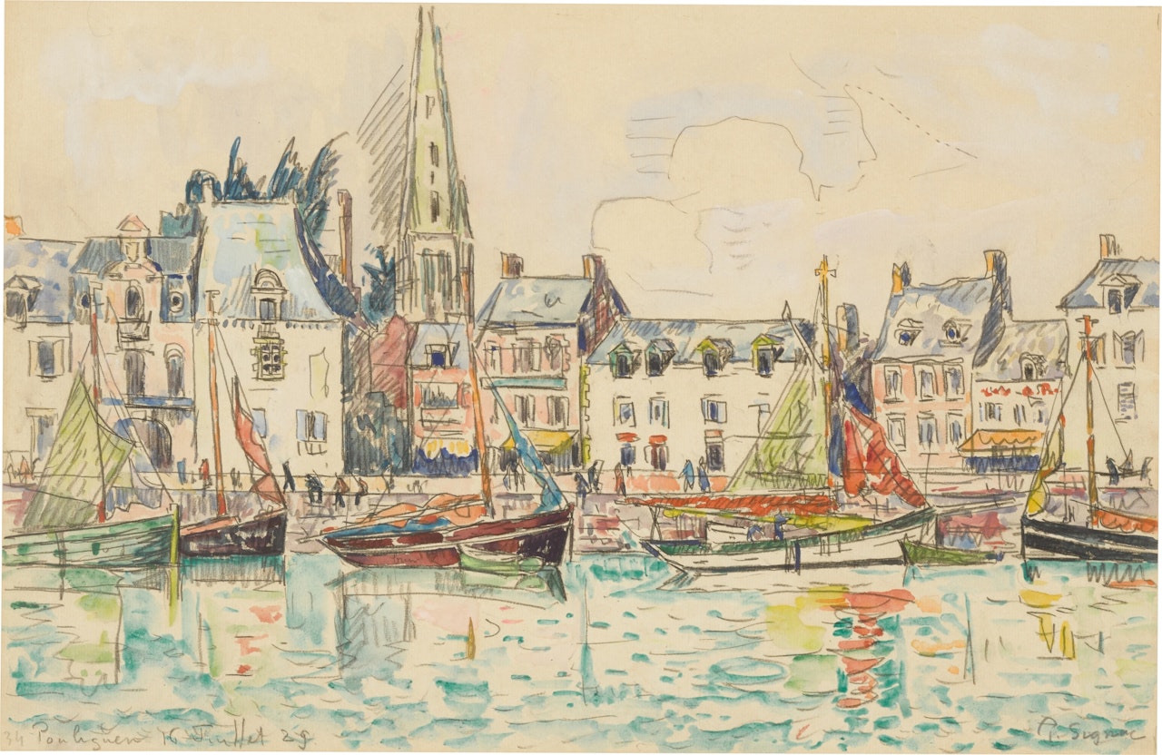 Le Pouliguen by Paul Signac