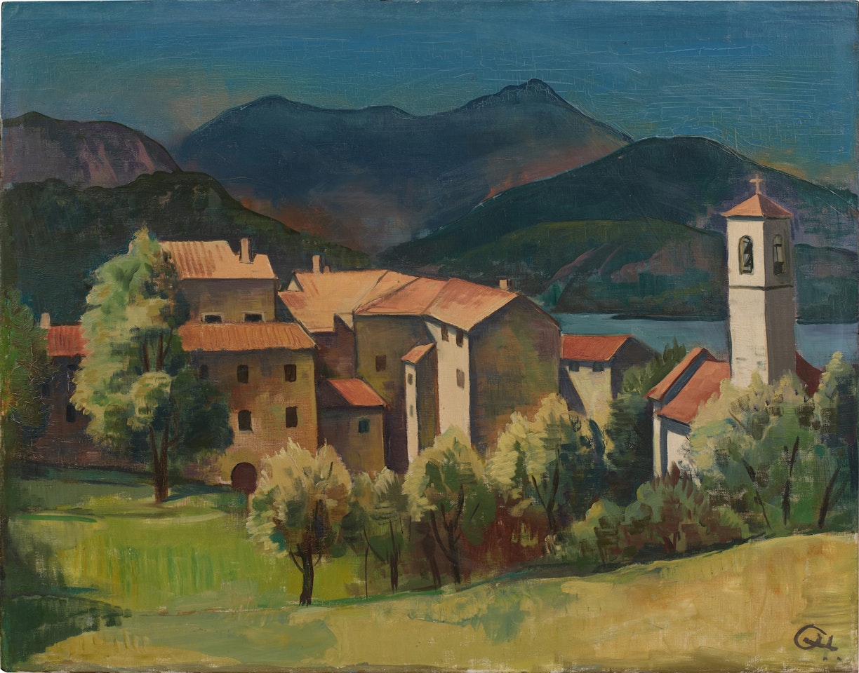 Muzzano (Tessin) by Karl Hofer
