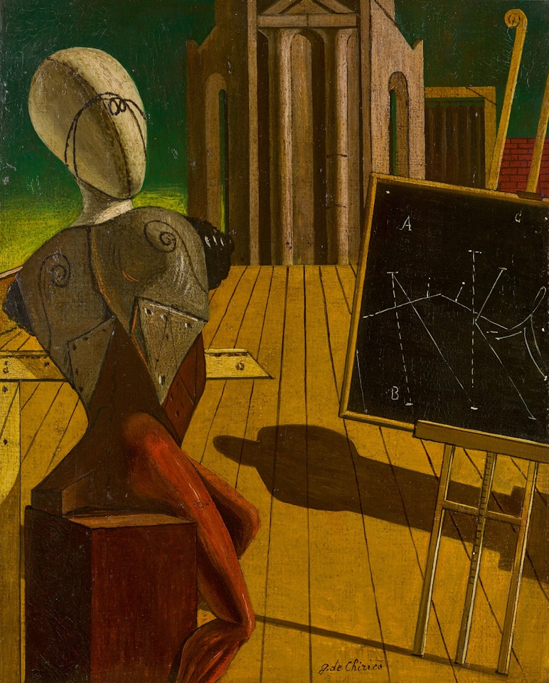 Il vaticinatore by Giorgio de Chirico
