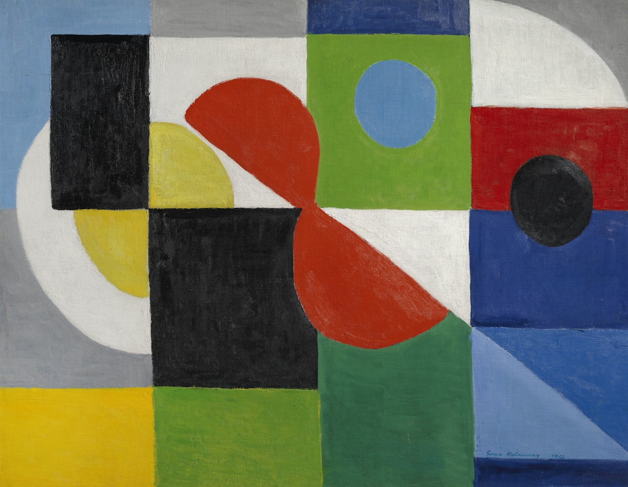 Rythme-Couleur (no. 132) by Sonia Delaunay