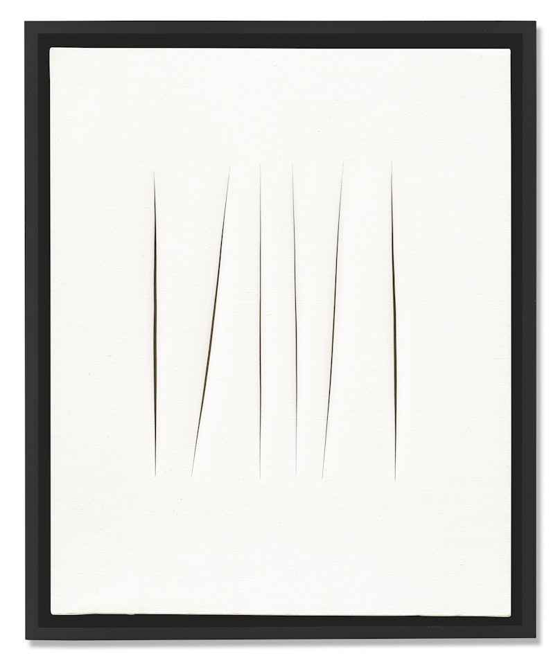 Concetto spaziale, Attese by Lucio Fontana