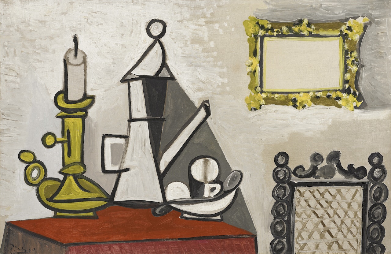 Nature morte à la bougie by Pablo Picasso