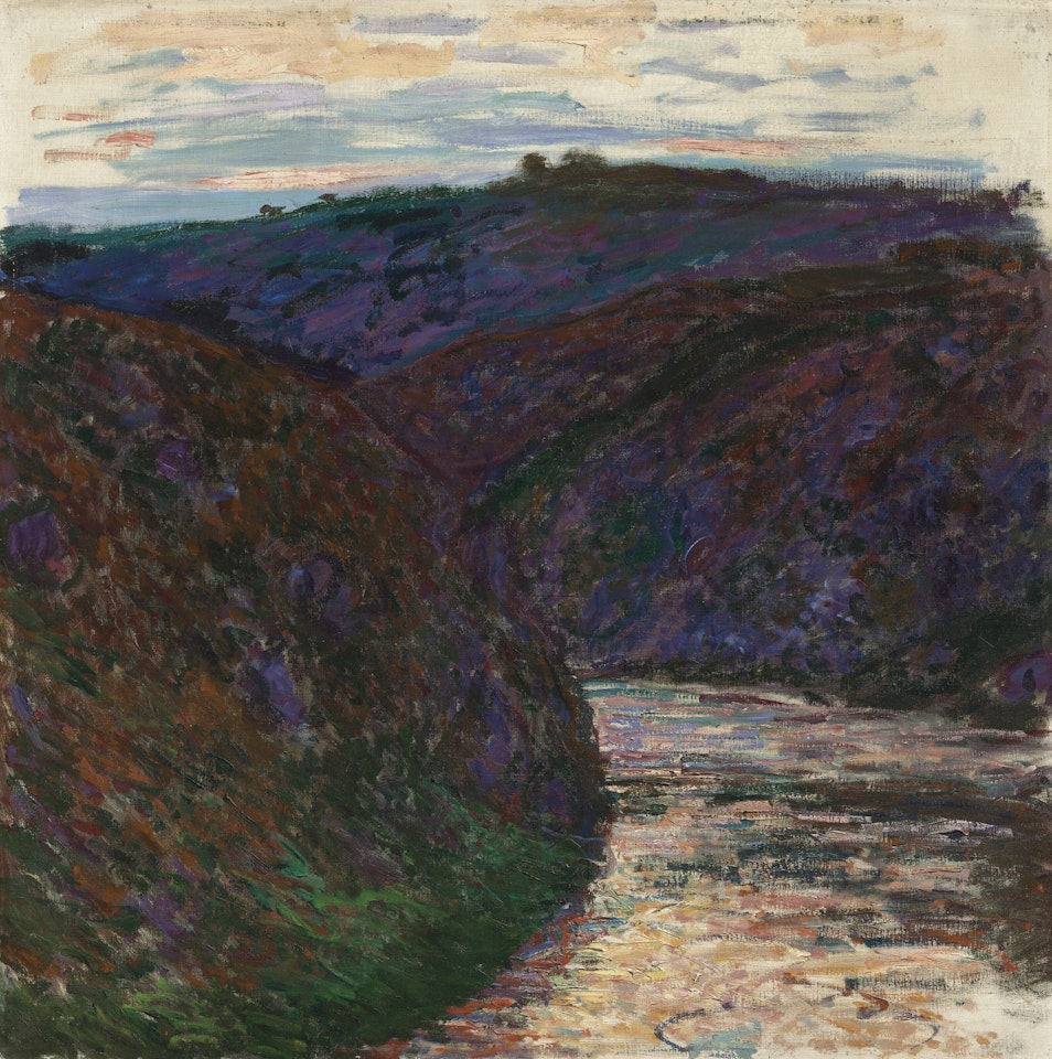 Ravin de la Creuse by Claude Monet