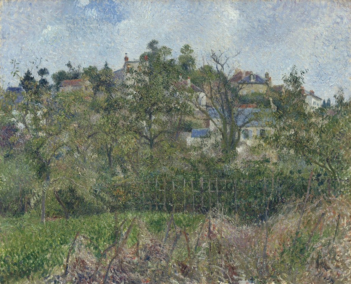 Le Jardin de Maubuisson, Pontoise by Camille Pissarro