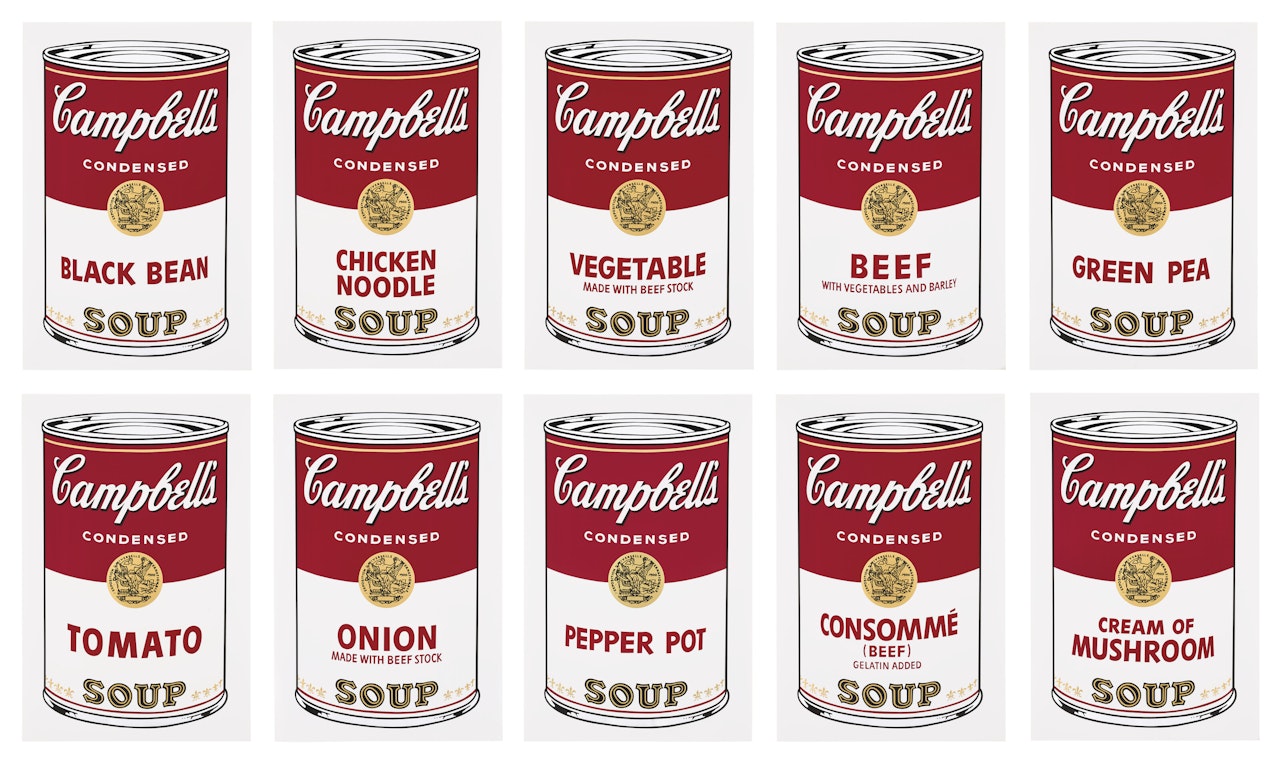 Campbell"s Soup I by Andy Warhol