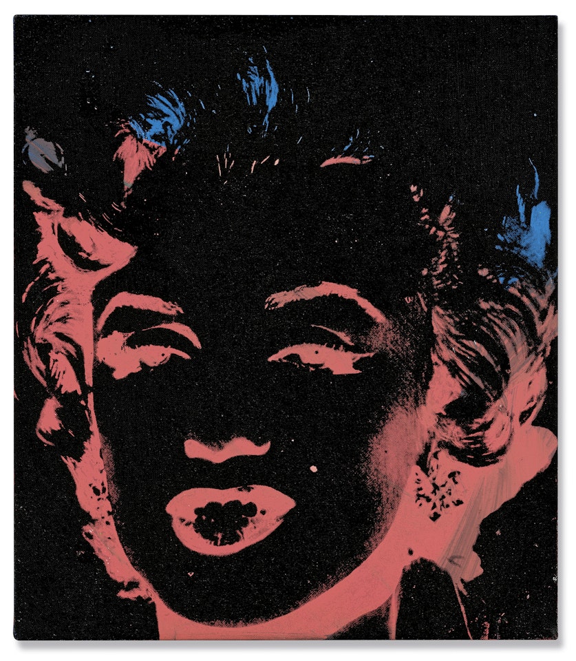 One Multicoloured Marilyn (Reversal Series) by Andy Warhol