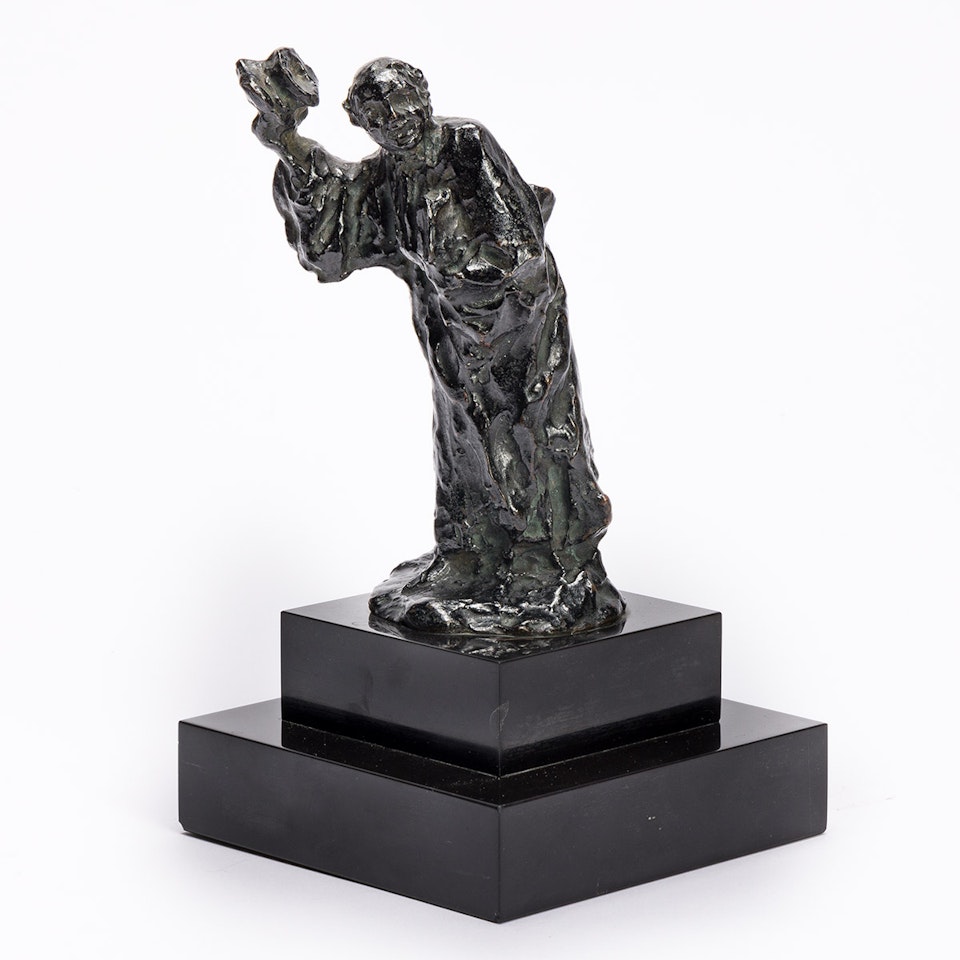 L"Avocat saluant . by Honoré Daumier