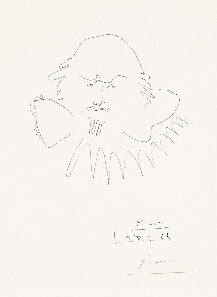 Shakespeare . by Pablo Picasso